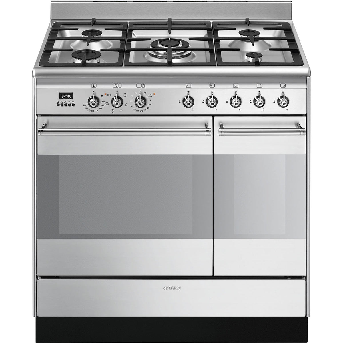 90cm Concert double cavity dual fuel range cooker