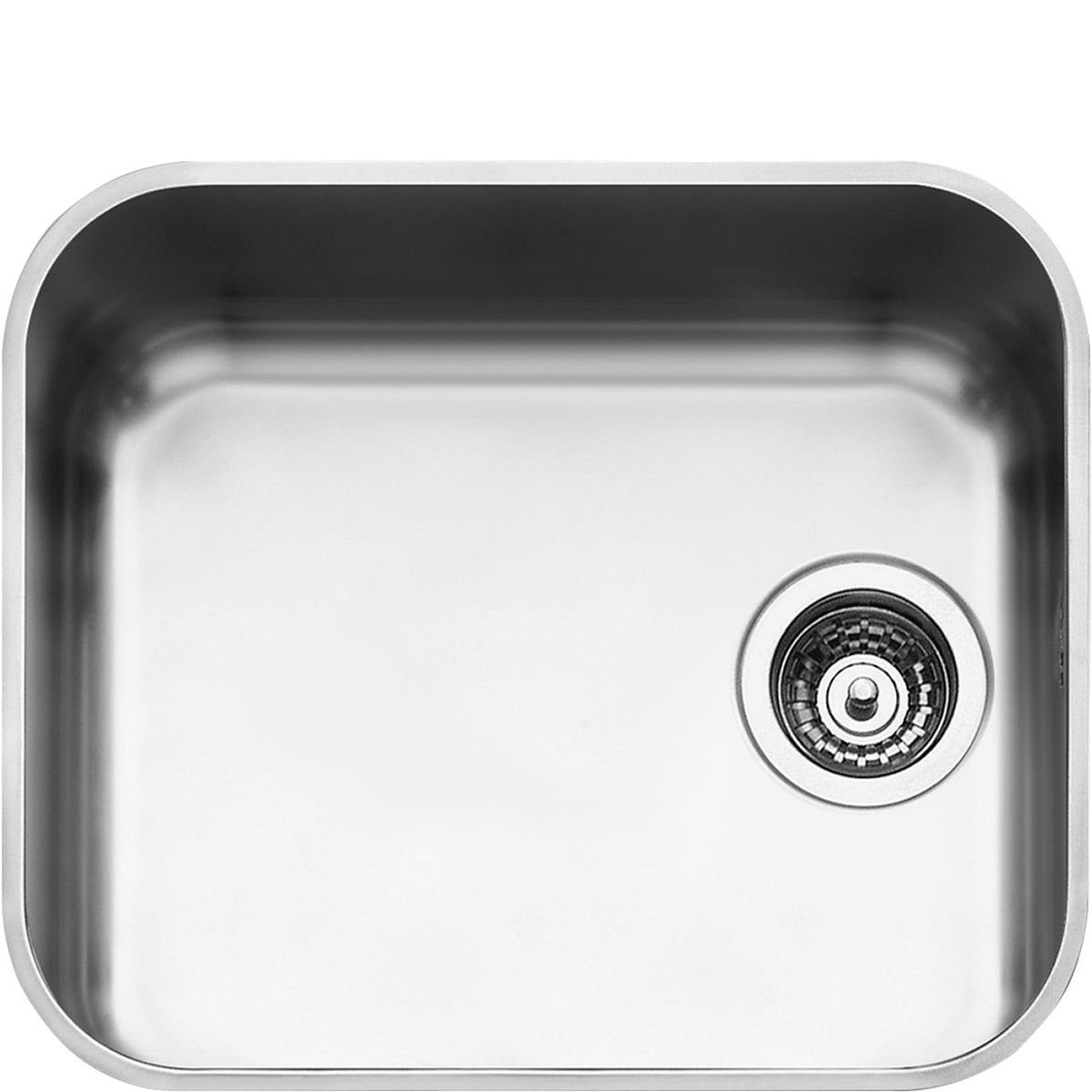 45cm Alba Single bowl undermount sink
