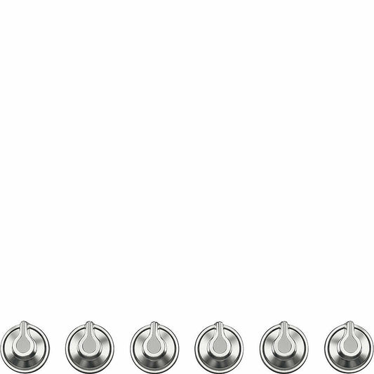 Set of 6 Linea controls for use with PGF Hobs