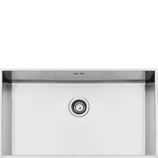 72cm Quadra Single bowl undermount sink