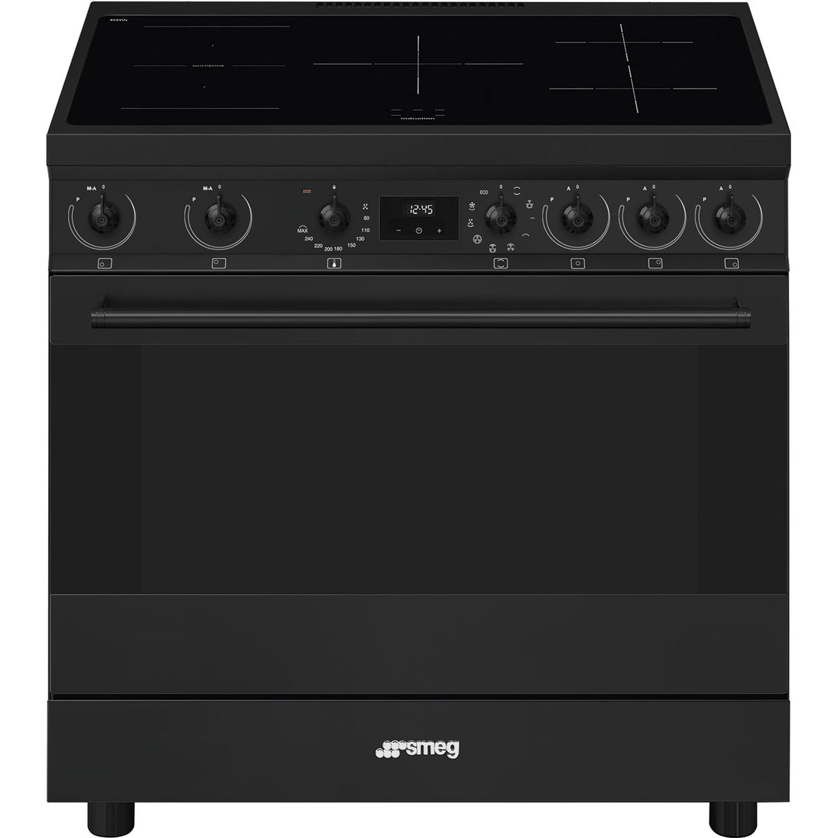 90cm Single Cavity Cooker with Induction Hob