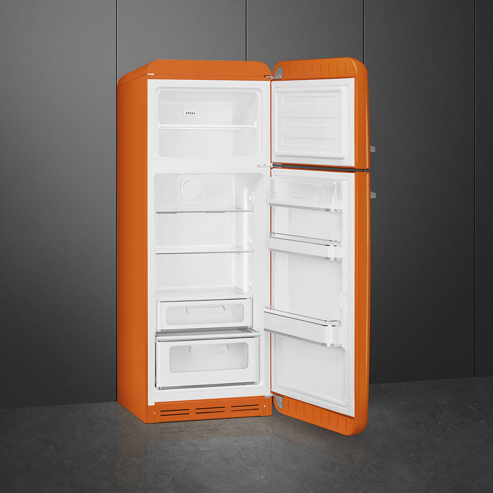 FAB30 60cm 50s Style Right Hand Hinge Freezer Fridge