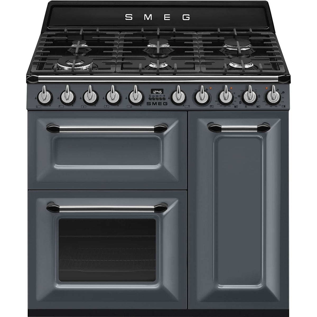 90cm Victoria three cavity dual fuel cooker