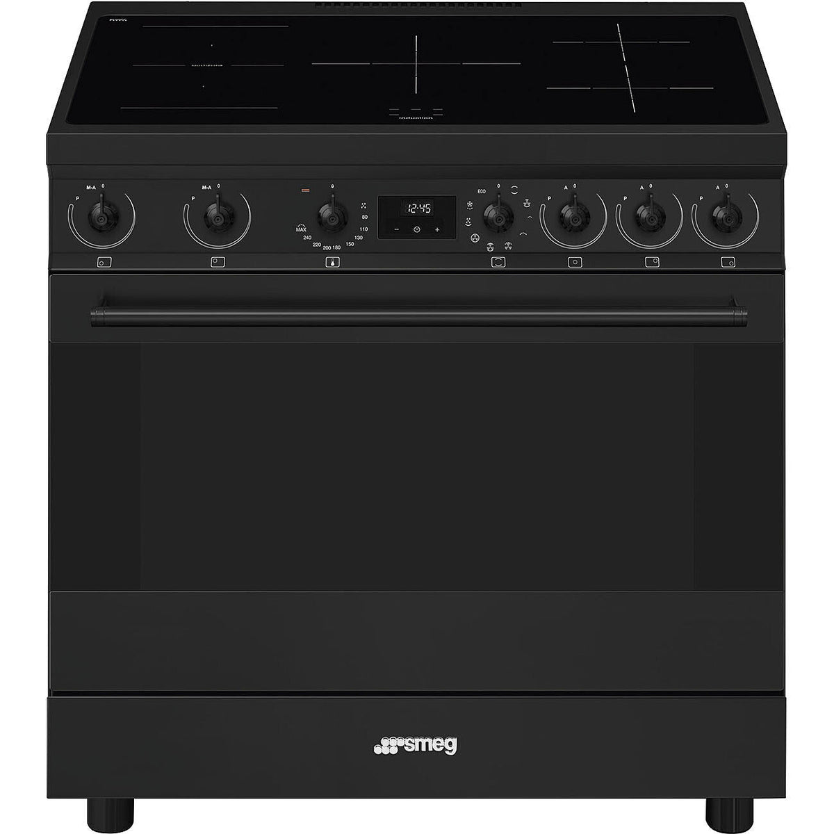 90cm Single Cavity Cooker with Induction Hob