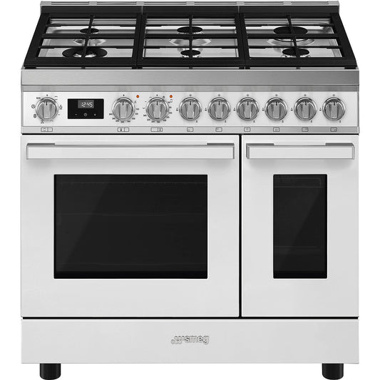 90cm Portofino double cavity dual fuel cooker