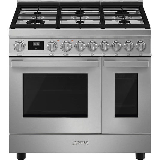 90cm Portofino double cavity dual fuel cooker