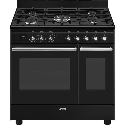 90cm Concert double cavity dual fuel cooker