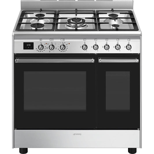 90cm Concert double cavity dual fuel cooker