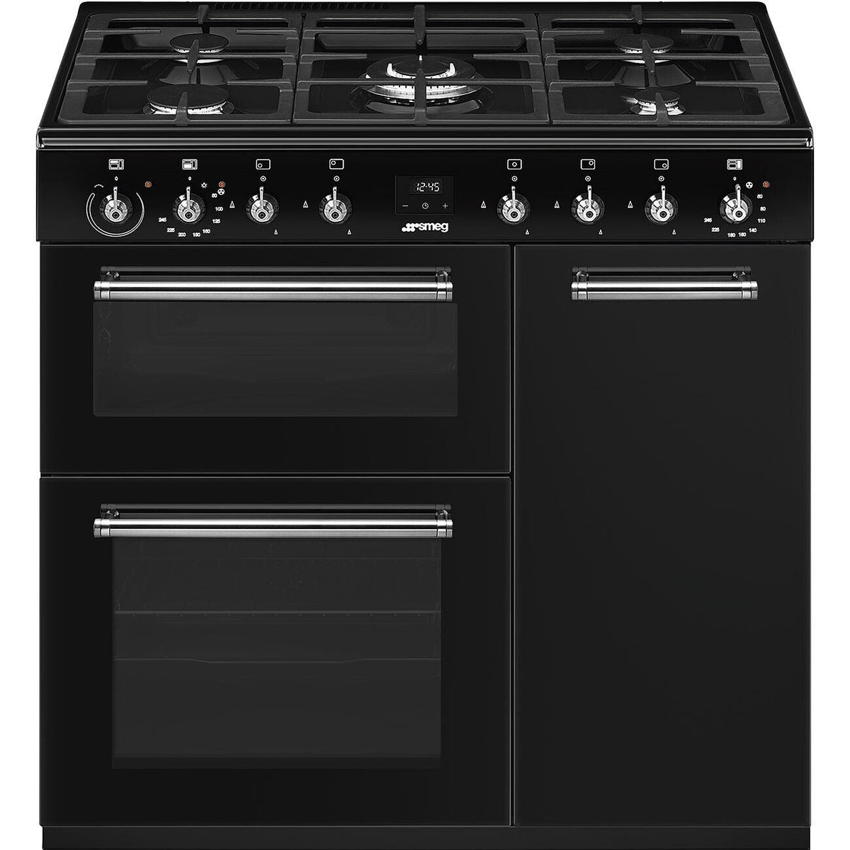 90cm Concert three cavity dual fuel cooker