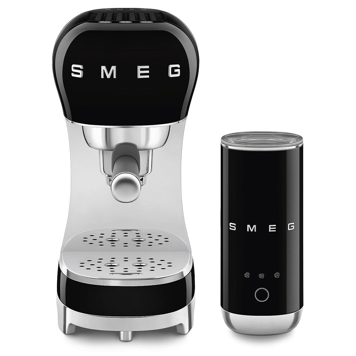 Espresso Coffee Machine Bundle with Mini Milk Frother