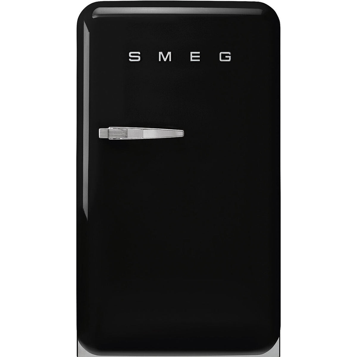 FAB10 55cm 50s Style Small Right Hand Hinge Fridge with Icebox