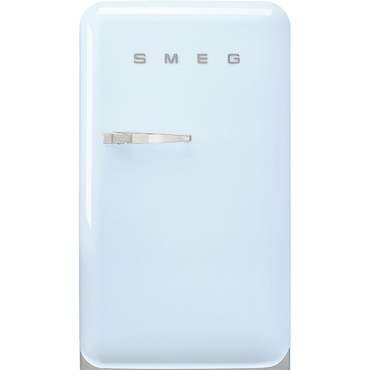 FAB10 55cm 50s Style Small Right Hand Hinge Fridge with Icebox