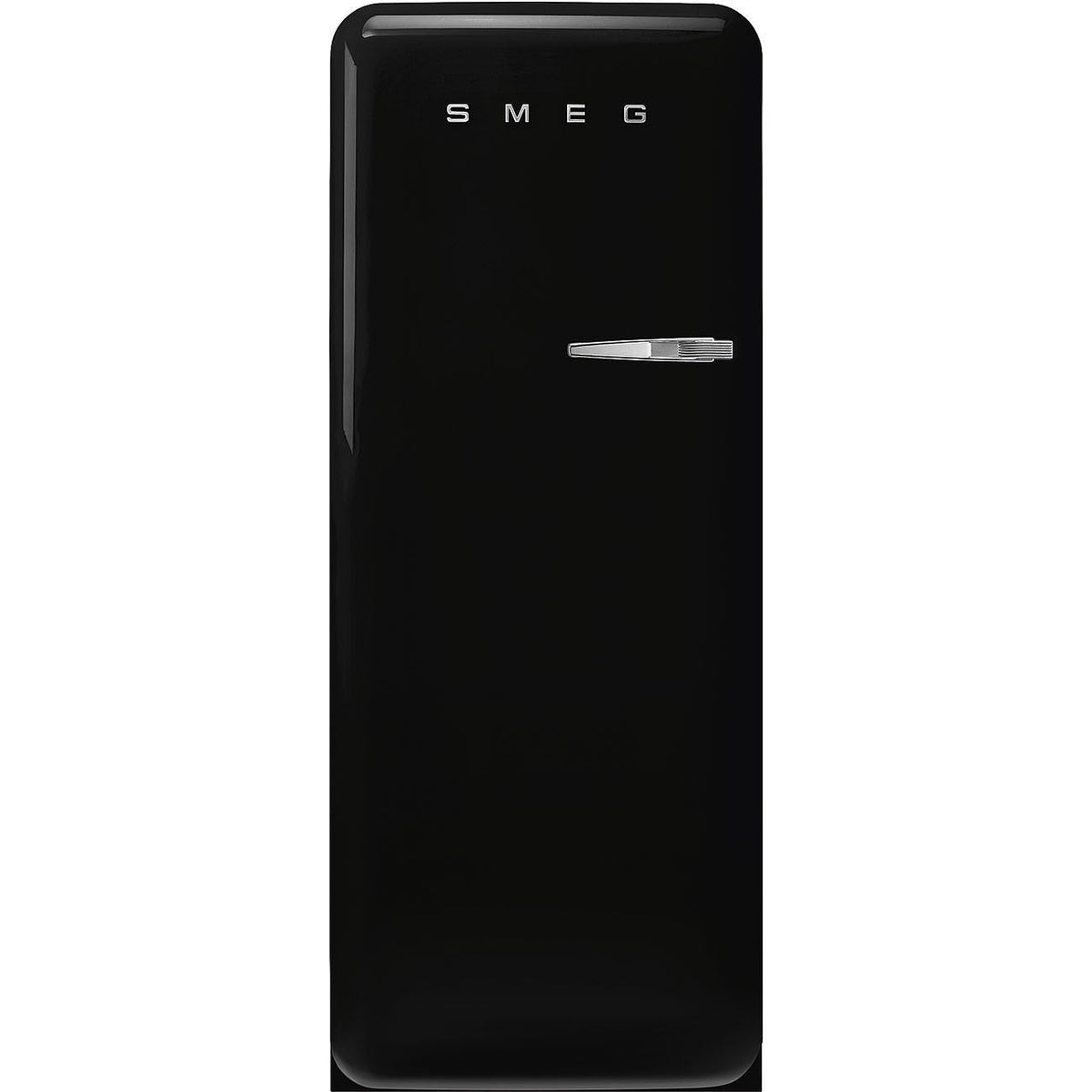 FAB28 60cm 50s Style Left Hand Hinge Fridge with Icebox