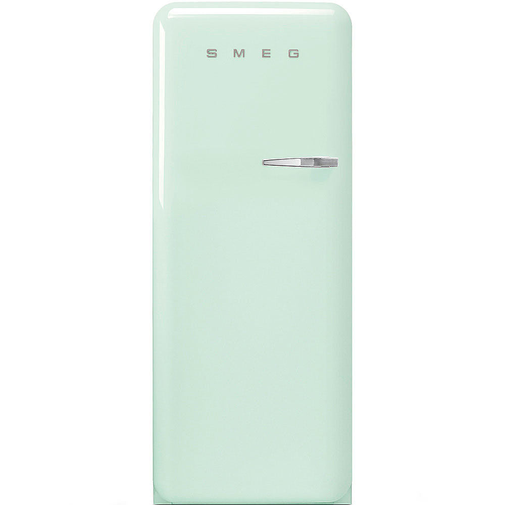 FAB28 60cm 50s Style Left Hand Hinge Fridge with Icebox