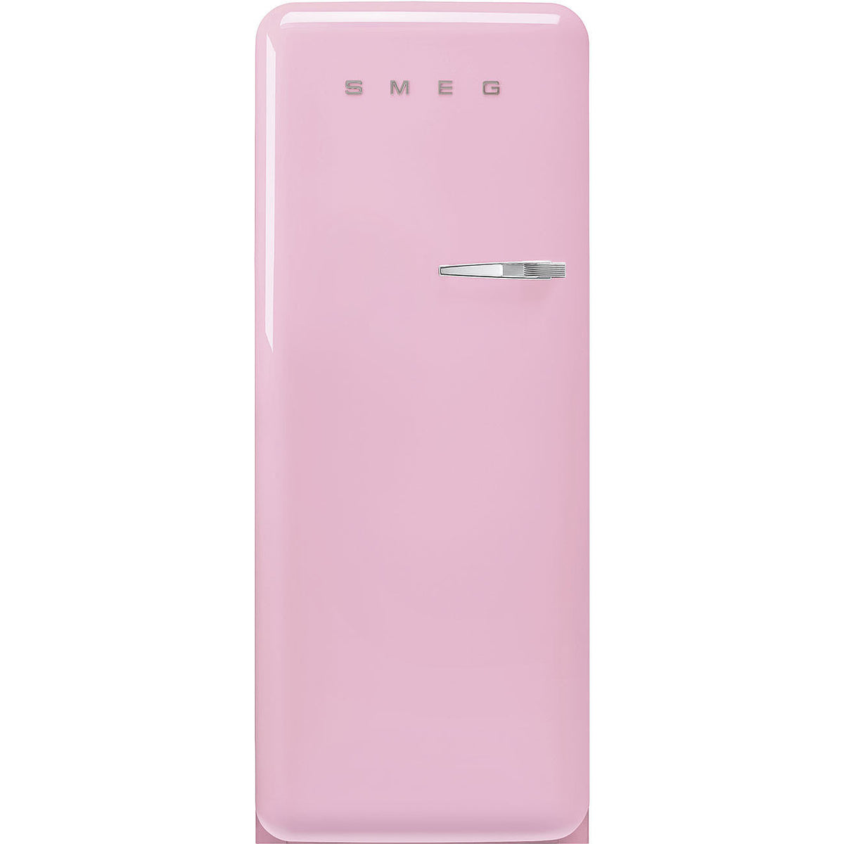 FAB28 60cm 50s Style Left Hand Hinge Fridge with Icebox