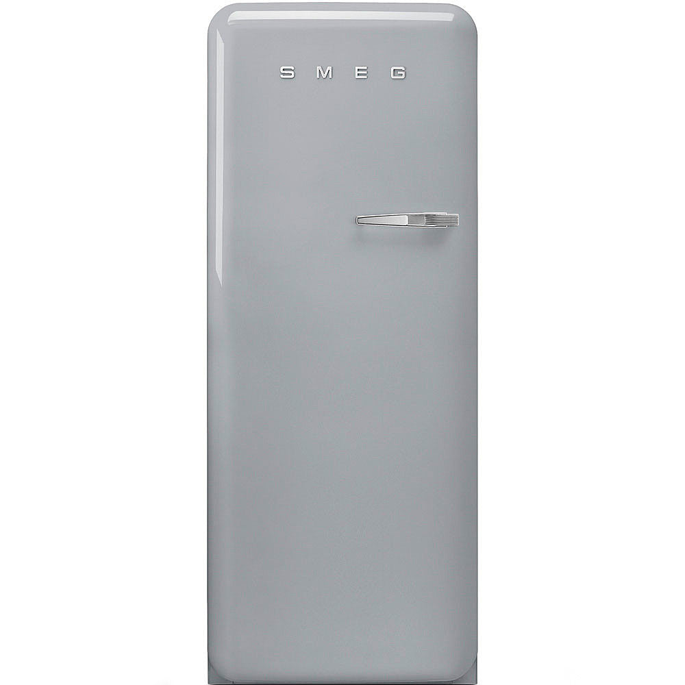 FAB28 60cm 50s Style Left Hand Hinge Fridge with Icebox