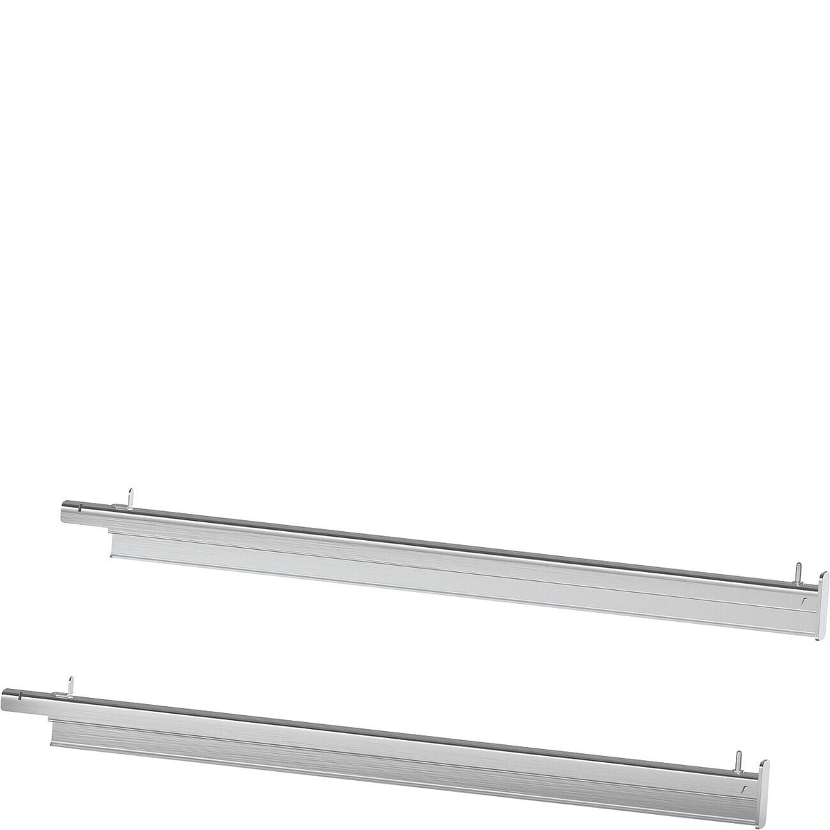 1 level telescopic guide rails - partially extractable