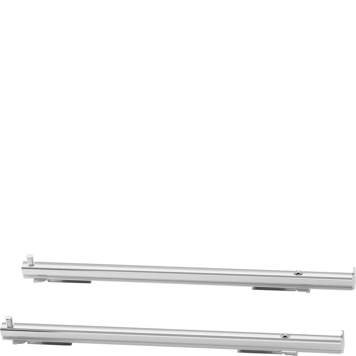 1 level telescopic guide rails - partially extractable