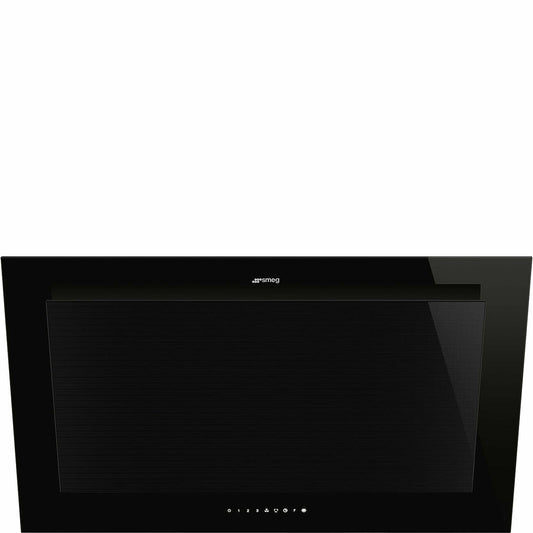 90cm Linea Chimney Cooker Hood