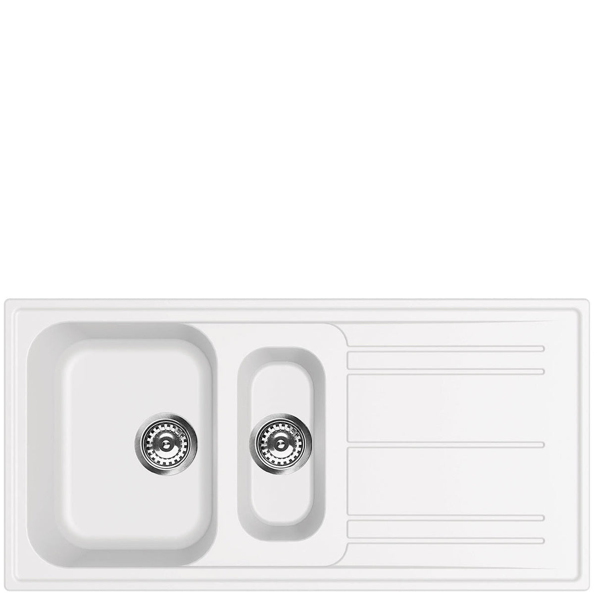 100cm Rigae 1.5 bowl sink
