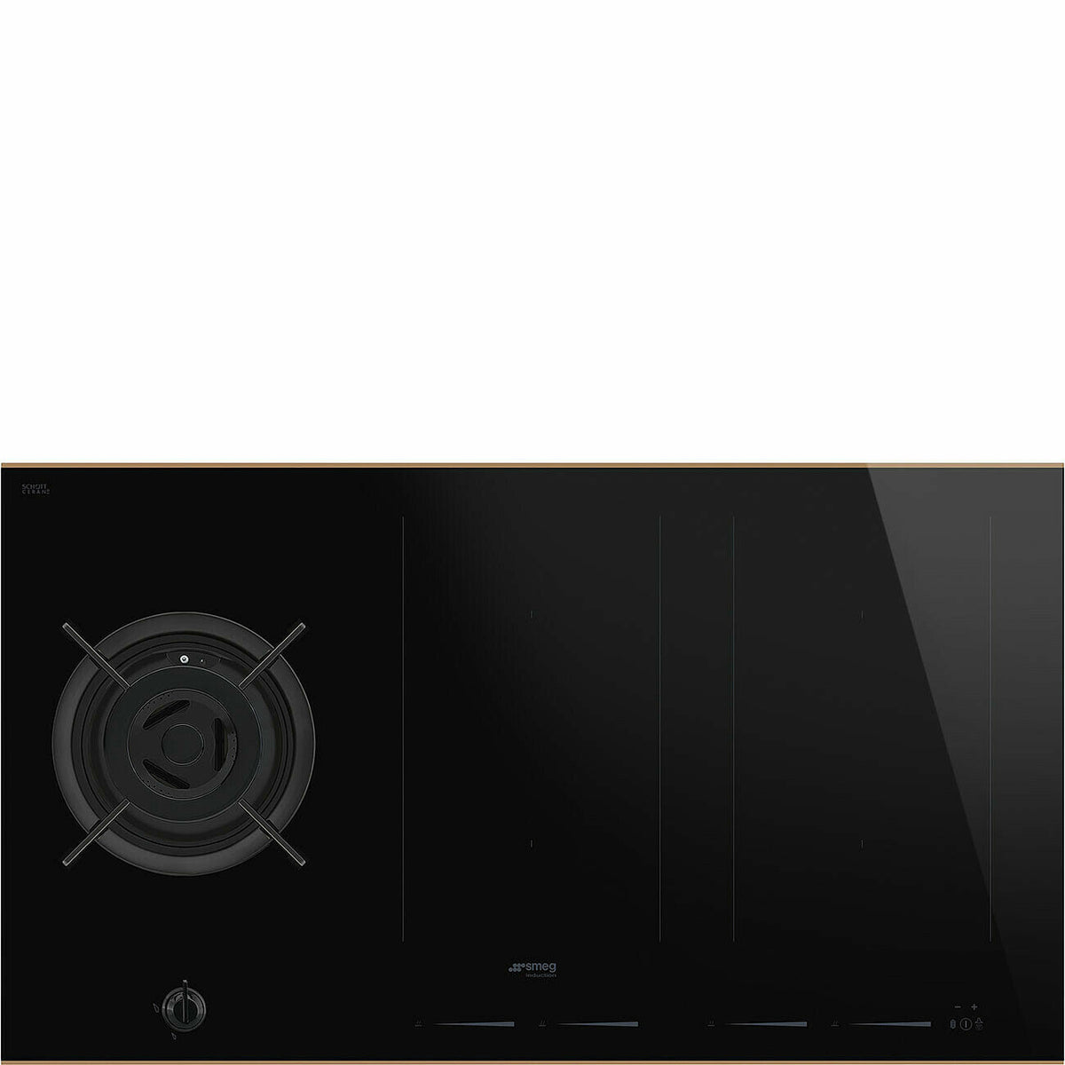 90cm Dolce Stil Novo mixed fuel Hob