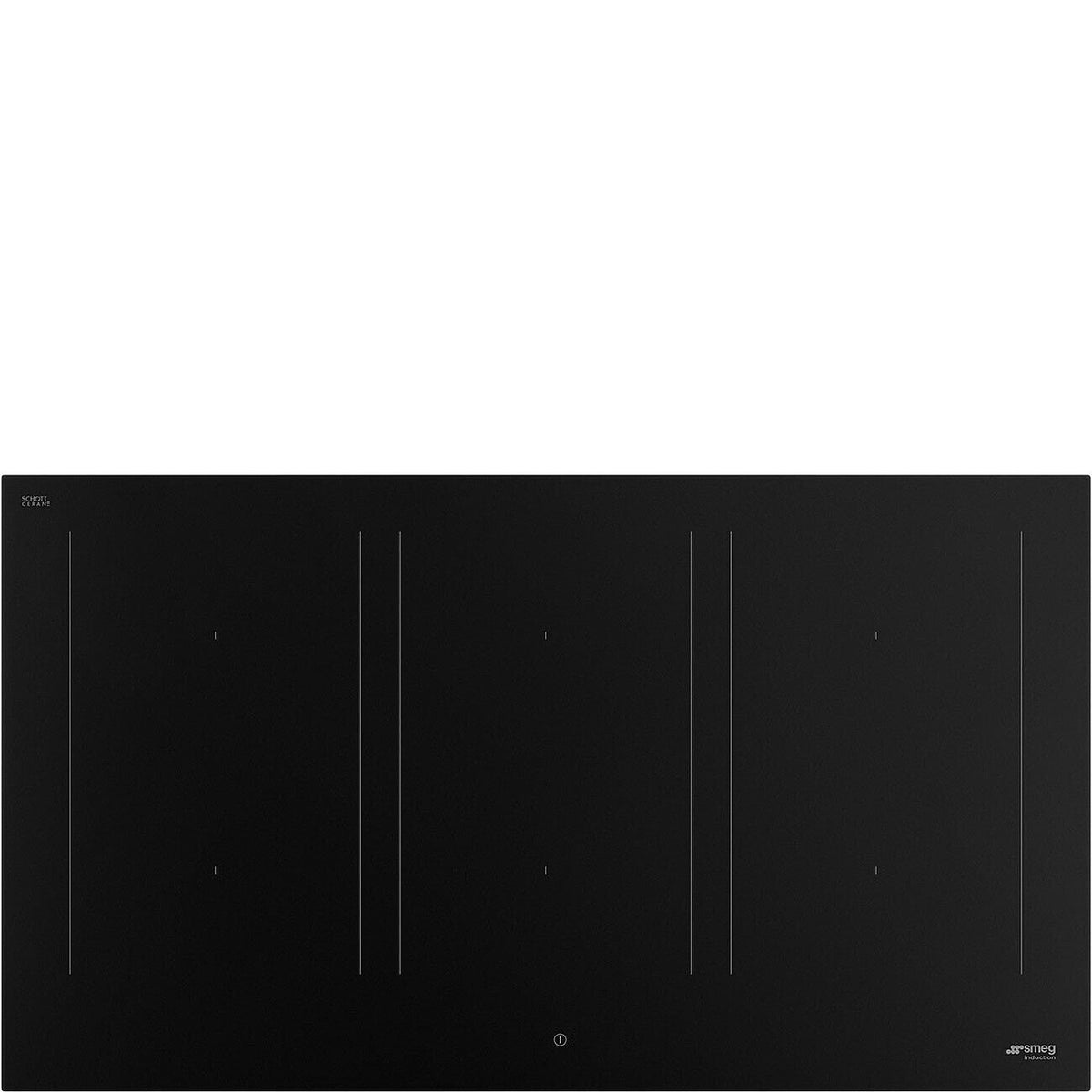 90cm Matte Black Induction Hob