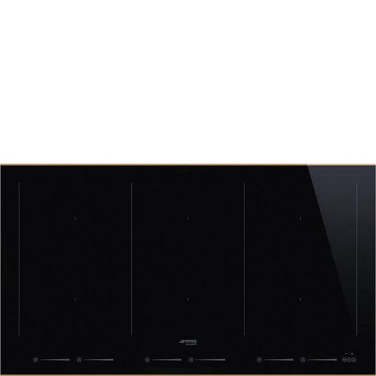 SIM693WLDR 90cm Dolce Stil Novo Induction Hob with Copper Trim