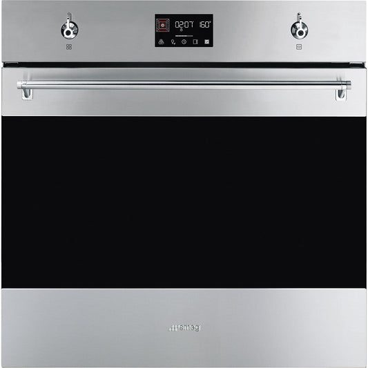 SO6302TX 60cm Classic Single Oven in Stainless Steel