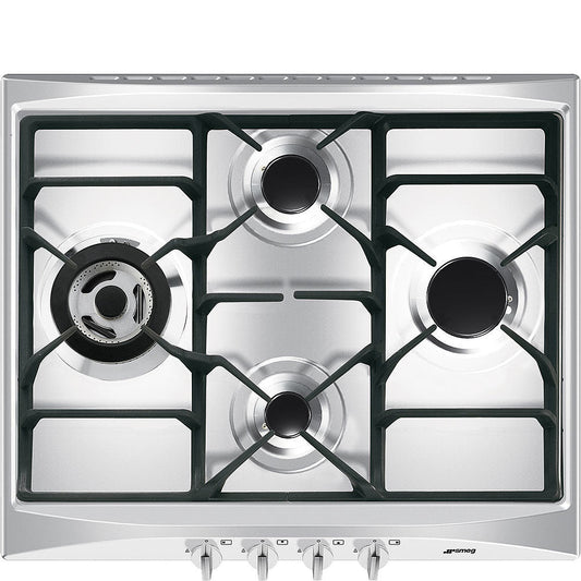 SR264XGH2 60cm Cucina Gas Hob Stainless Steel