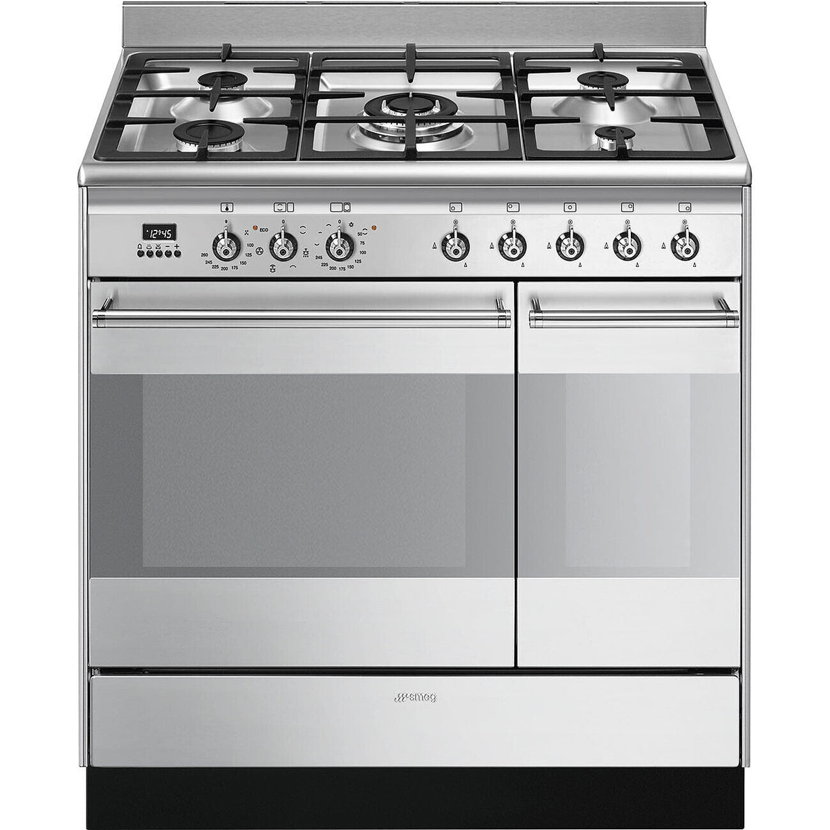 90cm Concert double cavity dual fuel range cooker