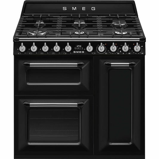 90cm Victoria three cavity dual fuel cooker