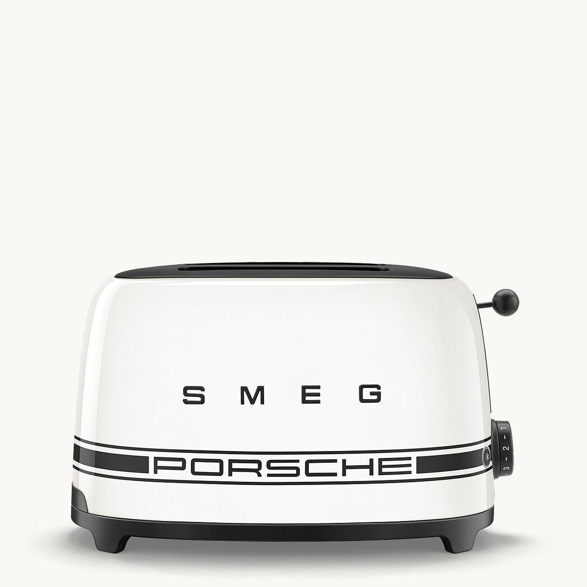 Two Slice Toaster in Porsche Carrara White